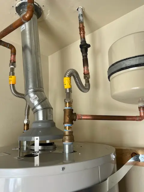 Water heater installation and plumbing repair in Southwest Quadrant